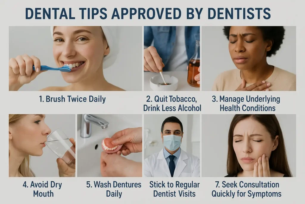 Dental tips approved by dentists