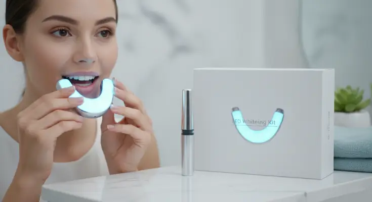 LED whitening kits