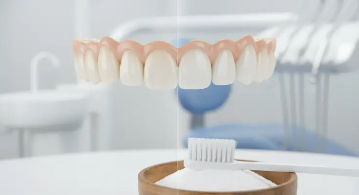 Real result of teeth whitening