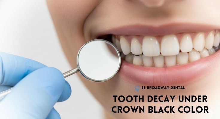 Tooth Decay Under Crown Black Color (How I Fixed It)