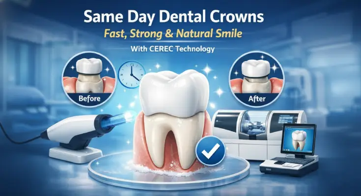 Same-Day Dental Crowns: CEREC Technology Explained
